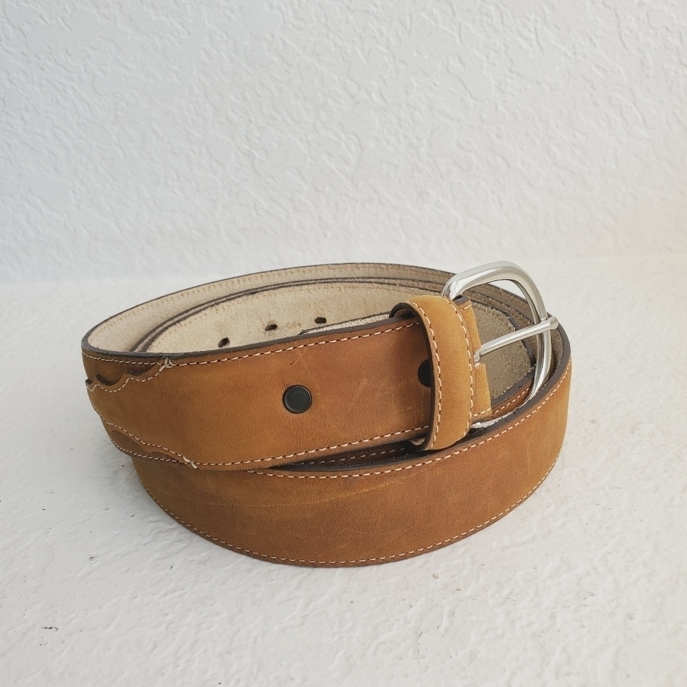 NWOT Justin Classic Western Belt Men's Size 50 Style # X5409